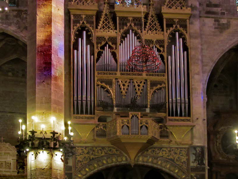 Orgeln - Kathedrale von Palma